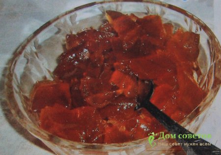 Варенье из арбузных корок.