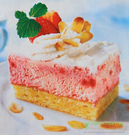 Пирожные "Весна", легкий, свежий вкус - восхитительно.