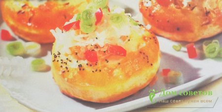 Булочки с овощной начинкой