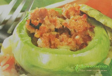 Фаршированная кольраби