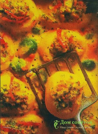 Галушки картофельные с грибами