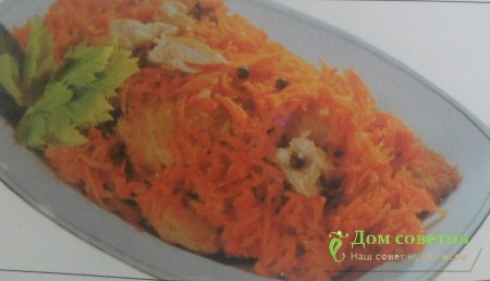 Рыба с овощами