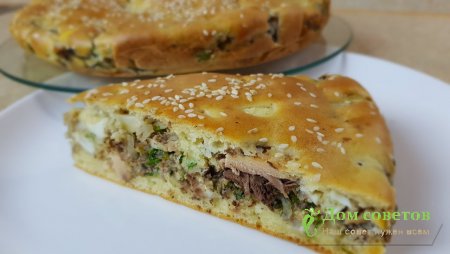 Рыбный пирог по-итальянски